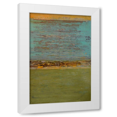 Easy Reflections III White Modern Wood Framed Art Print by Avondet, Natalie