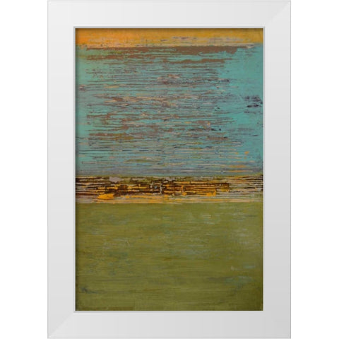 Easy Reflections III White Modern Wood Framed Art Print by Avondet, Natalie