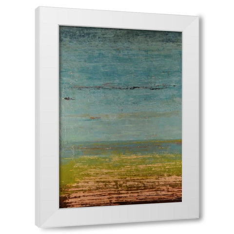 Easy Reflections IV White Modern Wood Framed Art Print by Avondet, Natalie
