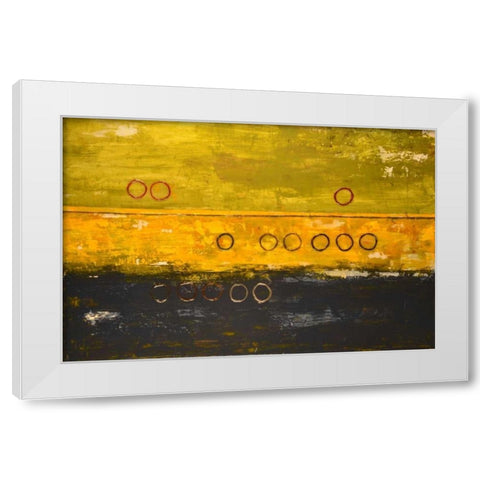 Aquarium I White Modern Wood Framed Art Print by Avondet, Natalie