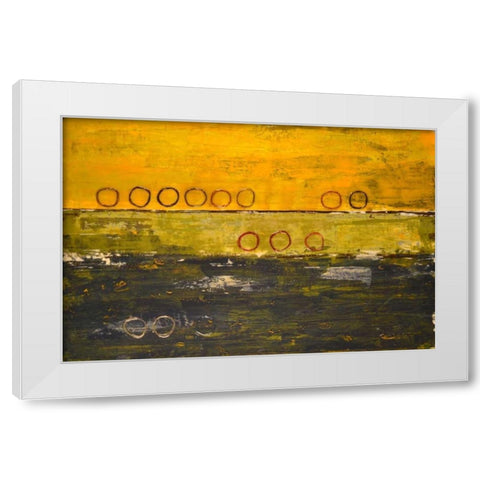 Aquarium II White Modern Wood Framed Art Print by Avondet, Natalie