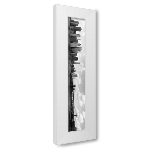 NY Scenes V White Modern Wood Framed Art Print by Pica, Jeff