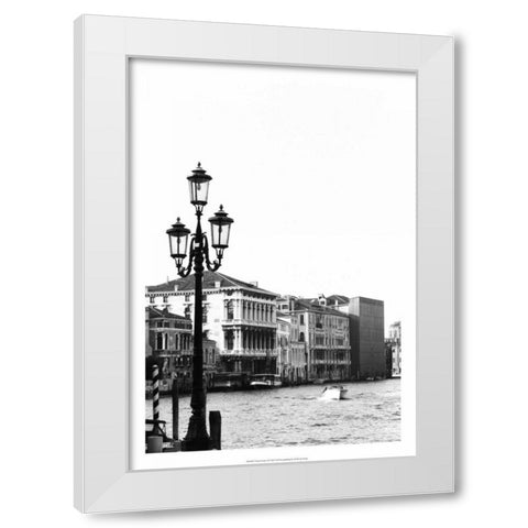 Venice Scenes VI White Modern Wood Framed Art Print by Pica, Jeff