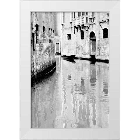 Venice Scenes VII White Modern Wood Framed Art Print by Pica, Jeff