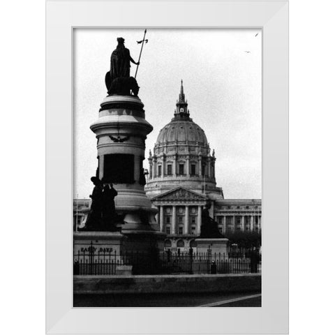 City Details I White Modern Wood Framed Art Print by Pica, Jeff