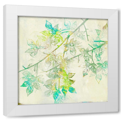 Merged Maple II White Modern Wood Framed Art Print by Goldberger, Jennifer