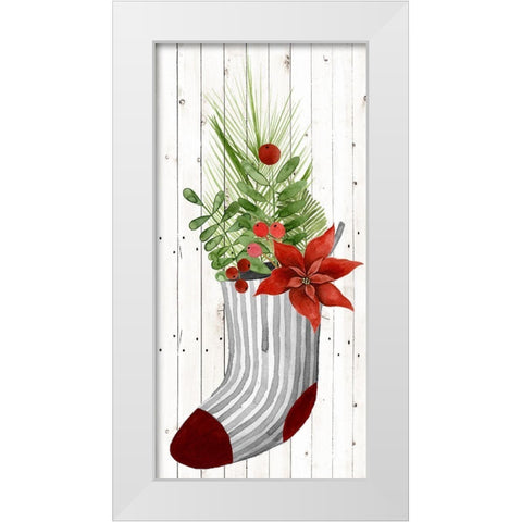 Festive Farm Collection B White Modern Wood Framed Art Print by Popp, Grace