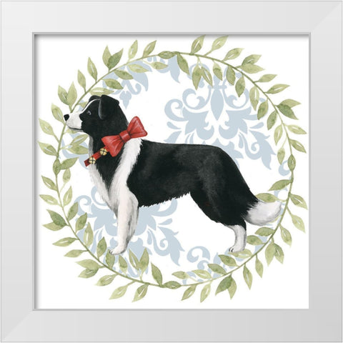 Santas Farm Collection G White Modern Wood Framed Art Print by Popp, Grace