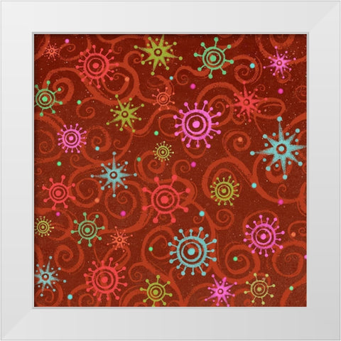 Bright Believe Collection F White Modern Wood Framed Art Print by Eisner, Viv