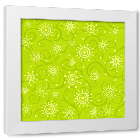 Bright Believe Collection G White Modern Wood Framed Art Print by Eisner, Viv