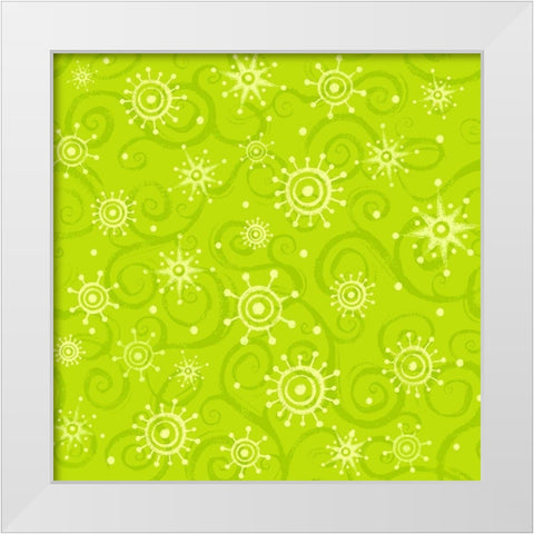 Bright Believe Collection G White Modern Wood Framed Art Print by Eisner, Viv