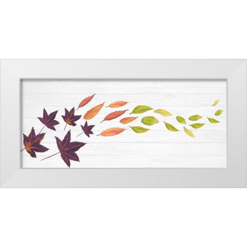 Sweet Foliage Collection D White Modern Wood Framed Art Print by Miller, Dianne