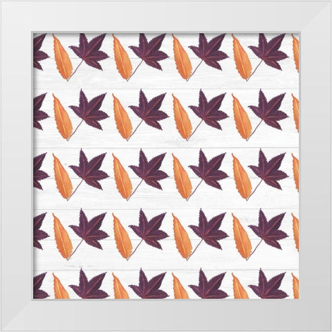 Sweet Foliage Collection H White Modern Wood Framed Art Print by Miller, Dianne