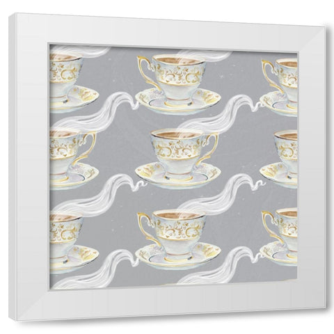 Green Witch Collection I White Modern Wood Framed Art Print by Parker, Jennifer Paxton