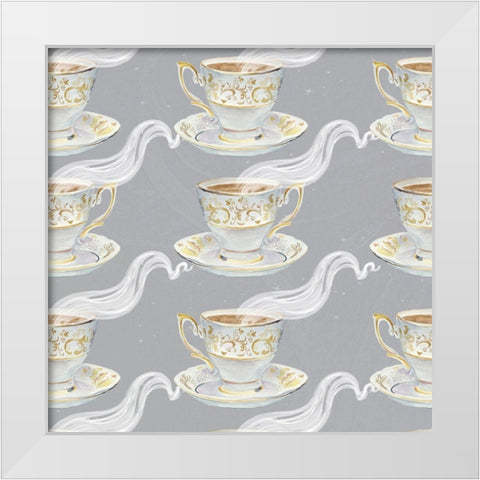 Green Witch Collection I White Modern Wood Framed Art Print by Parker, Jennifer Paxton