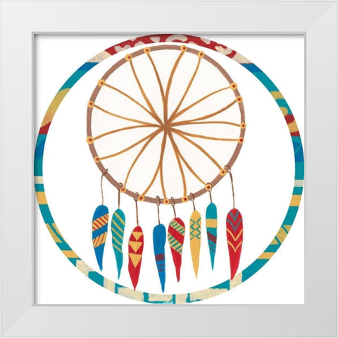 Woodland Warriors Collection C White Modern Wood Framed Art Print by Moore, Regina