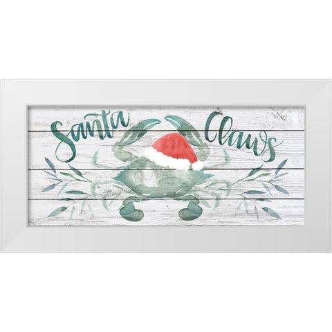 Tis the Seasun Collection D White Modern Wood Framed Art Print by Parker, Jennifer Paxton