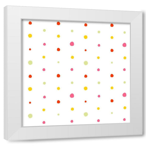 Sweet Alpaca Collection G White Modern Wood Framed Art Print by Borges, Victoria