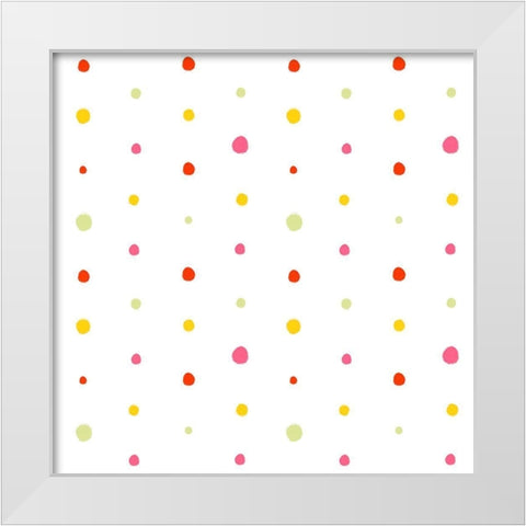 Sweet Alpaca Collection G White Modern Wood Framed Art Print by Borges, Victoria