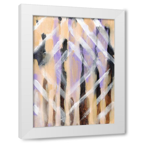 Abstract II White Modern Wood Framed Art Print by Seay, Anne
