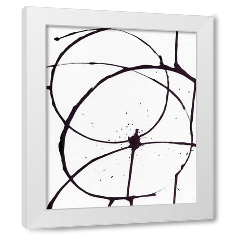 BandW I White Modern Wood Framed Art Print by Seay, Anne