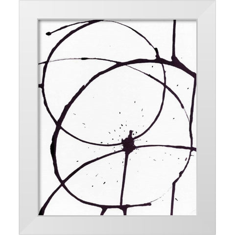 BandW I White Modern Wood Framed Art Print by Seay, Anne