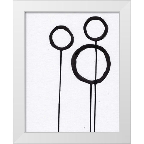 BandW IV White Modern Wood Framed Art Print by Seay, Anne