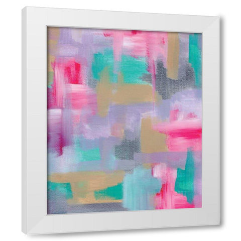 Abstract II White Modern Wood Framed Art Print by Seay, Anne