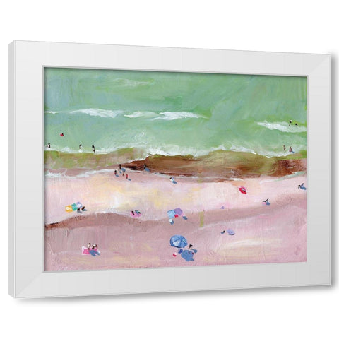 Myrtle Morning I White Modern Wood Framed Art Print by Seay, Anne