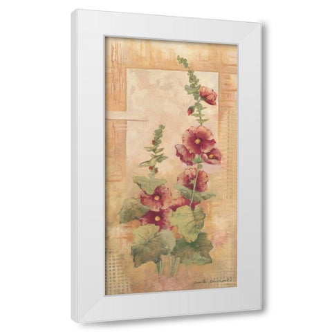 Floral II White Modern Wood Framed Art Print by Phillips, Anita