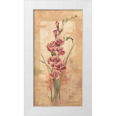 Floral III White Modern Wood Framed Art Print by Phillips, Anita