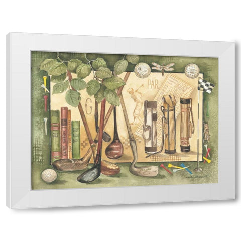 Par White Modern Wood Framed Art Print by Phillips, Anita