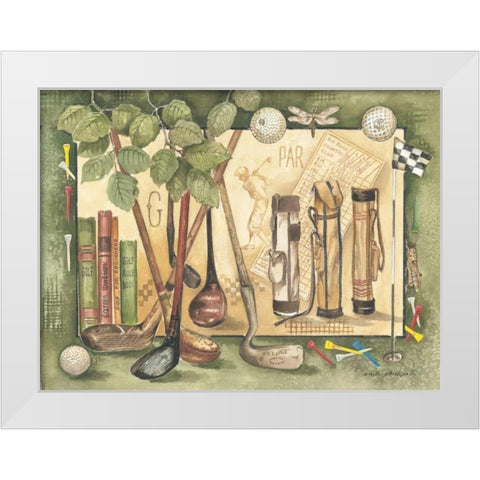 Par White Modern Wood Framed Art Print by Phillips, Anita