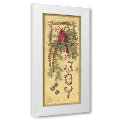 Joy White Modern Wood Framed Art Print by Phillips, Anita