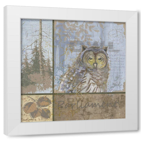 Parliament White Modern Wood Framed Art Print by Phillips, Anita