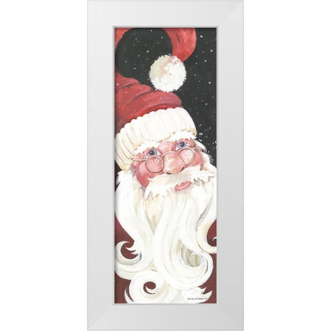 Santa Long II White Modern Wood Framed Art Print by Phillips, Anita