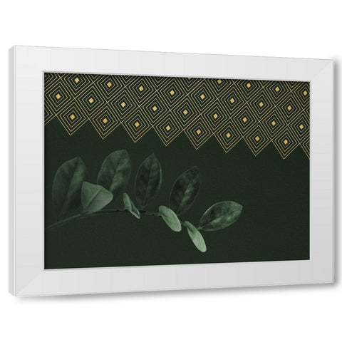 Forest II White Modern Wood Framed Art Print by Hutchins, Ashley