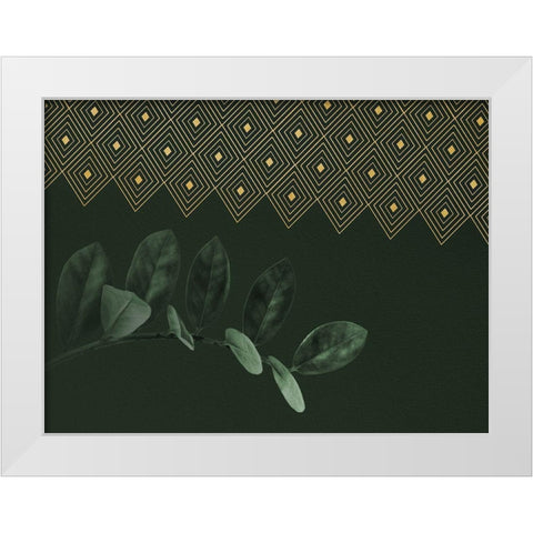 Forest II White Modern Wood Framed Art Print by Hutchins, Ashley