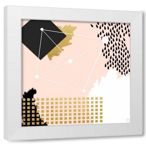 Encantada I White Modern Wood Framed Art Print by Perrenoud, Aubree