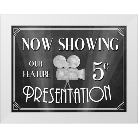 Feature Presentation White Modern Wood Framed Art Print by Perrenoud, Aubree