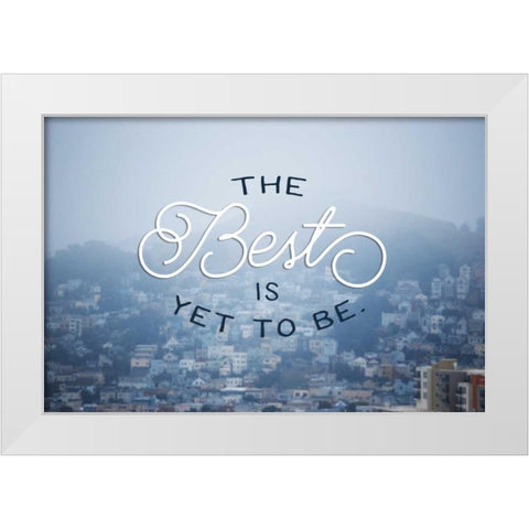 Best White Modern Wood Framed Art Print by Perrenoud, Aubree