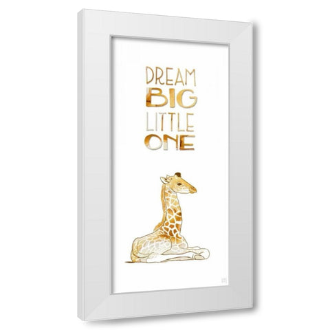 Dream Little One White Modern Wood Framed Art Print by Perrenoud, Aubree