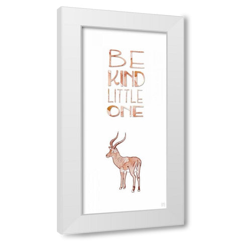 Kind Little One White Modern Wood Framed Art Print by Perrenoud, Aubree
