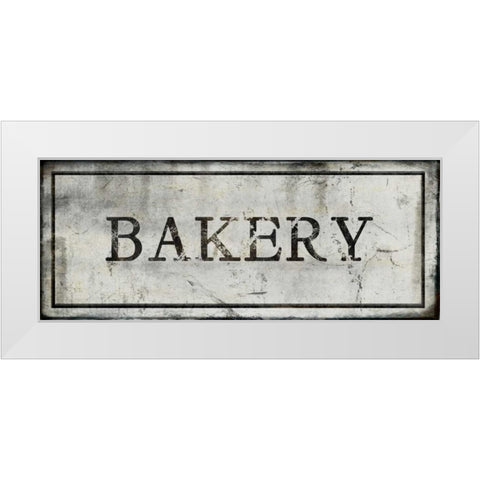Bakery White Modern Wood Framed Art Print by Perrenoud, Aubree