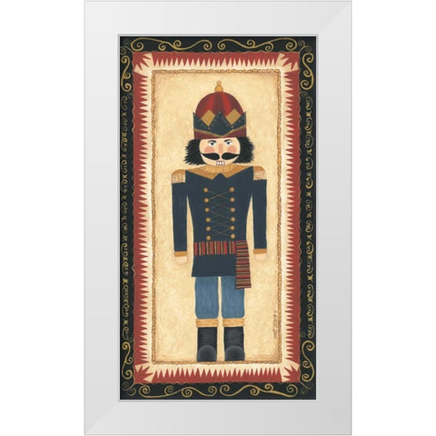 Nutcracker II White Modern Wood Framed Art Print by Shamp, Cindy
