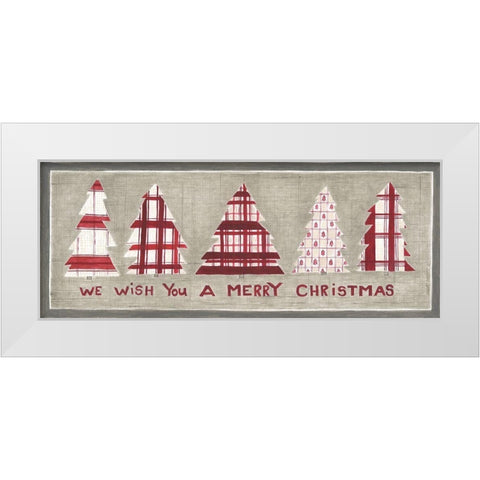 Wish You White Modern Wood Framed Art Print by Shamp, Cindy