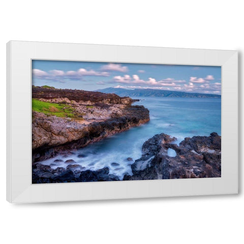 Clifford White Modern Wood Framed Art Print by Frates, Dennis