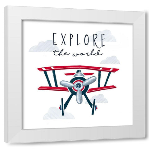 Explore White Modern Wood Framed Art Print by Tyndall, Elizabeth