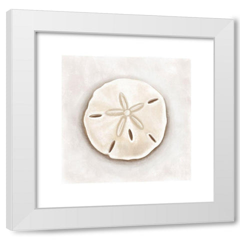 Shell II White Modern Wood Framed Art Print by Tyndall, Elizabeth