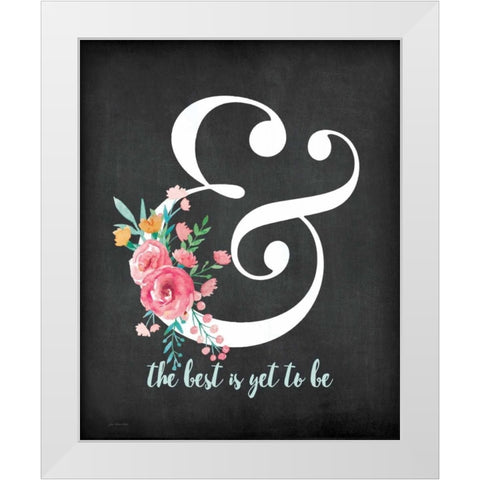 To Be White Modern Wood Framed Art Print by Moulton, Jo